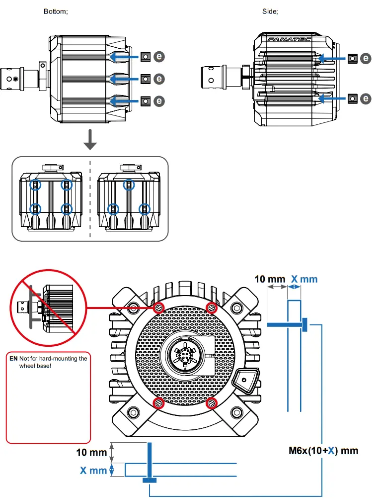 FANATEC Standalone Gran Turismo DD Pro Wheel Base - fig 4