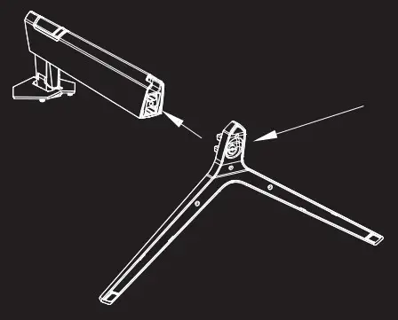 SVIVE PYX 35D601 35 Inch Gaming Monitor -. Stand Installation 2