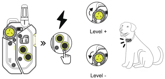 PATPET P COLLAR910 Dog Training Collar - stmulation