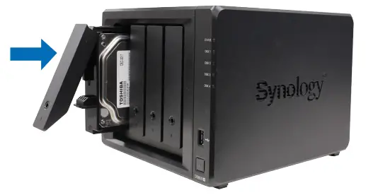 Synology DiskStation locked