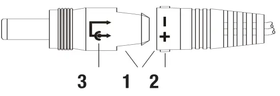 mascot 205150 Charger for Lead Acid Batteries - connect