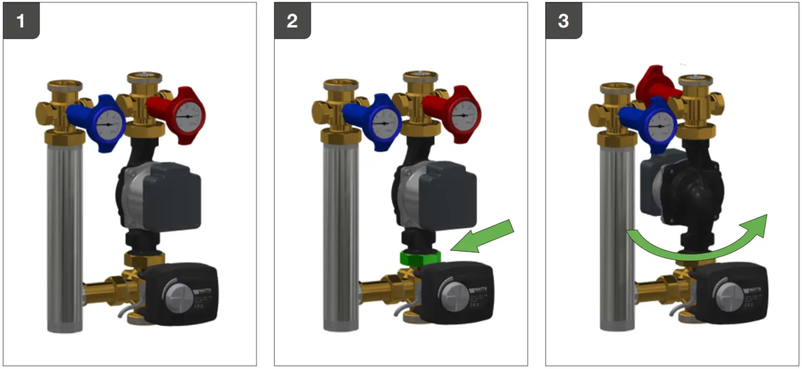 WATTS DN 25 Pump Groups for Unmixed And Mixed Heating Circuits - fig10