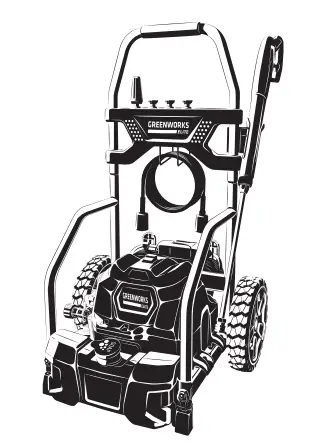 greenworks -EPW2000 -Electric -Pressure- Washer -product