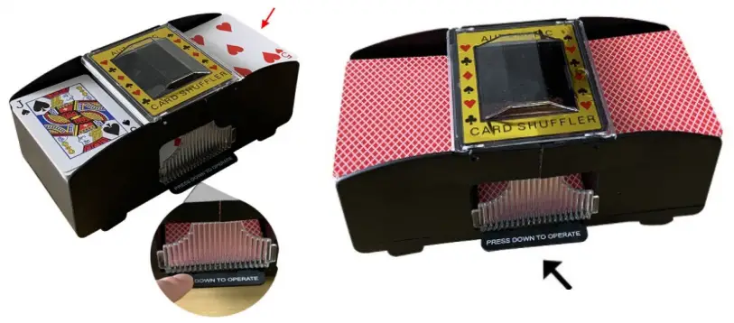kogan NBAUTCRDSHFL Automatic Card Shuffler - OPERATION 2