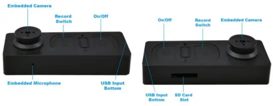 SPYCENTRE Security 6810 1080P Button Camera