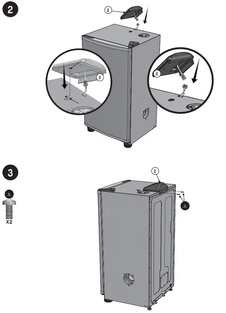 MASTERBUILT MB20078918 Digital Electric Smoker - Assembly