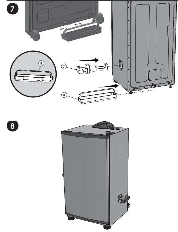 MASTERBUILT MB20078918 Digital Electric Smoker - parts7