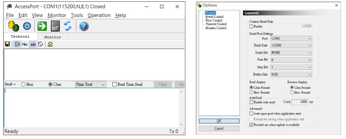 UConnect S2B2232FIV2 Bluetooth RS232 Serial Adapter - app 3