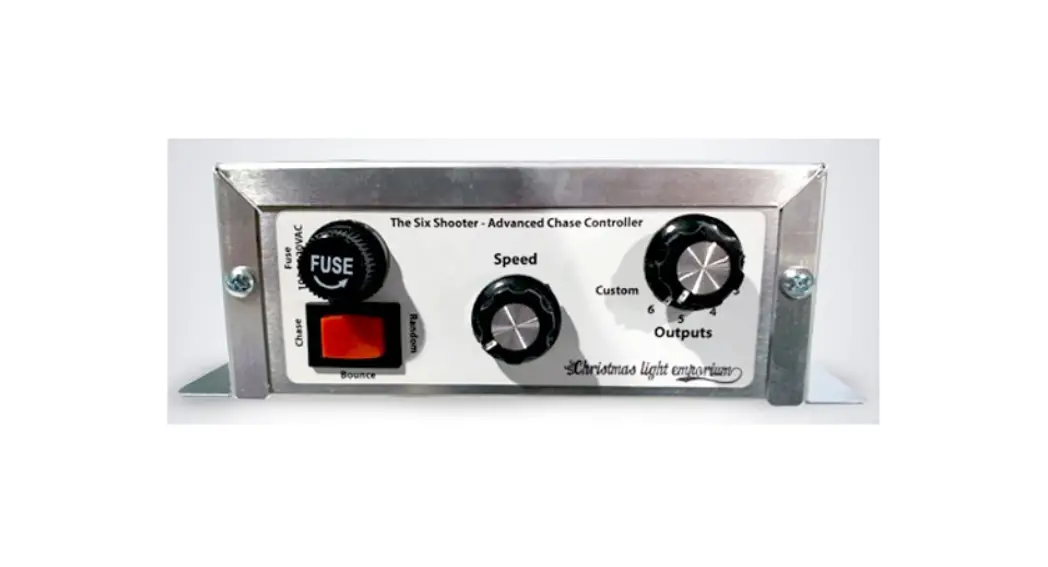 Christmas Light Emporium The Six Shooter Advanced Chase Controller User Manual