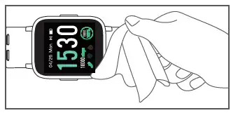 kogan Active + Smart Watch Button Cleaning & Care