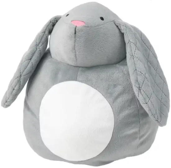 IKEA PEKHULT Soft Toy with Led Night Light Grey Rabbit Battery