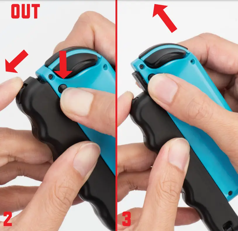 NITHO NSW JCEX K Set of Two Ergonomic Extenders for Joy Con - fig 1