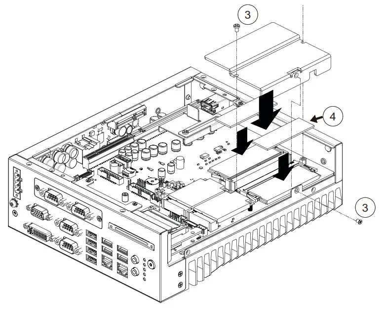 Intel 6th-7th Generation Cire i Socket Compact Fanless System--- Simple Maintenance Process-