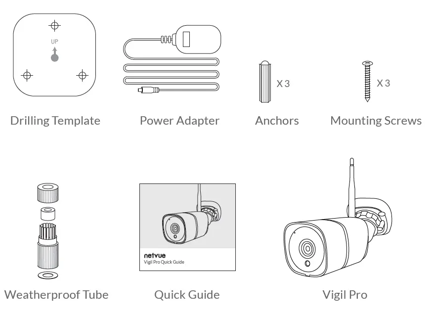 netvue Vigil Pro Outdoor Security Camera fig 1
