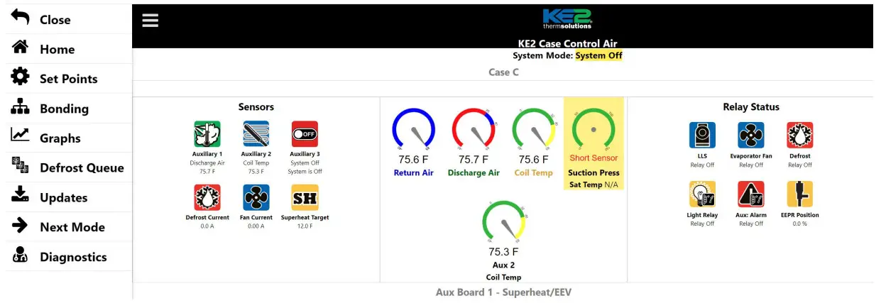 KE2 Case Controller Air Display - Figure 2