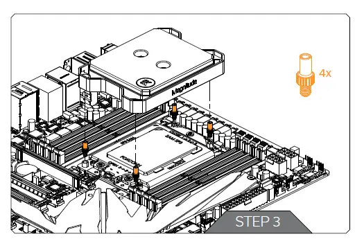 ekwb sTRX4 EK-Quantum magnitude CPU WATER BLOCK FIG 6