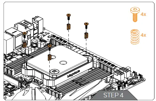 ekwb sTRX4 EK-Quantum magnitude CPU WATER BLOCK FIG 7