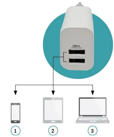 DIGITUS DA-10061 USB Charger 2x USB-A-fig2