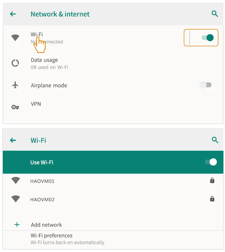 HAOVM P7 Media Pad Android Tablet User Guide fig 19