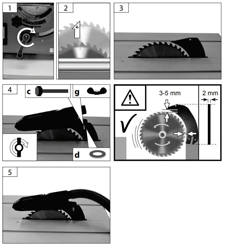 Gude TK 2100 Table Circular Saw-fig13