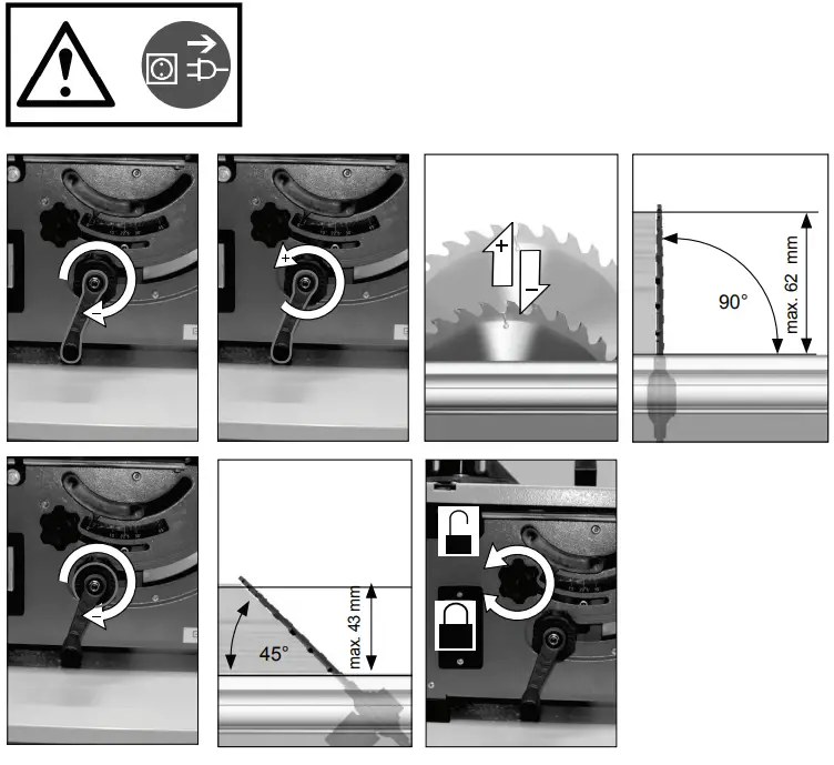 Gude TK 2100 Table Circular Saw-fig15