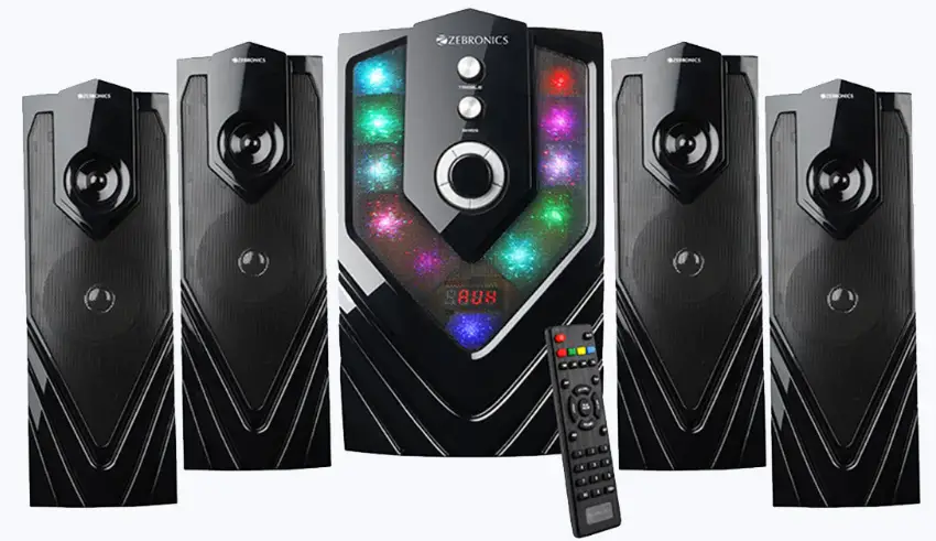 ZEBRONICS ZEB SAMBA 4.1 Multimedia Speaker