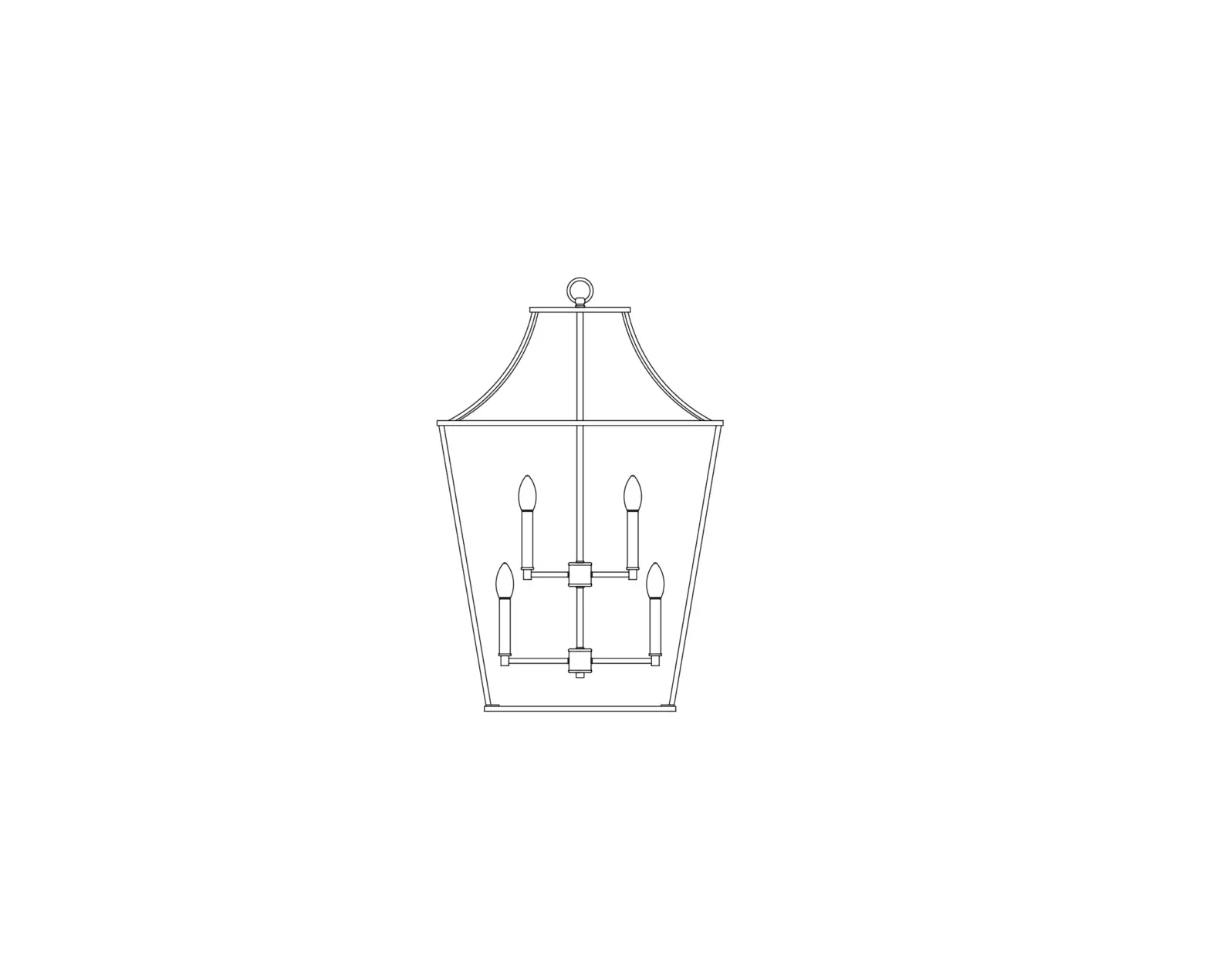 Hunter 19771 Laurel Ridge Natural Iron Pendant Ceiling Light Instructions