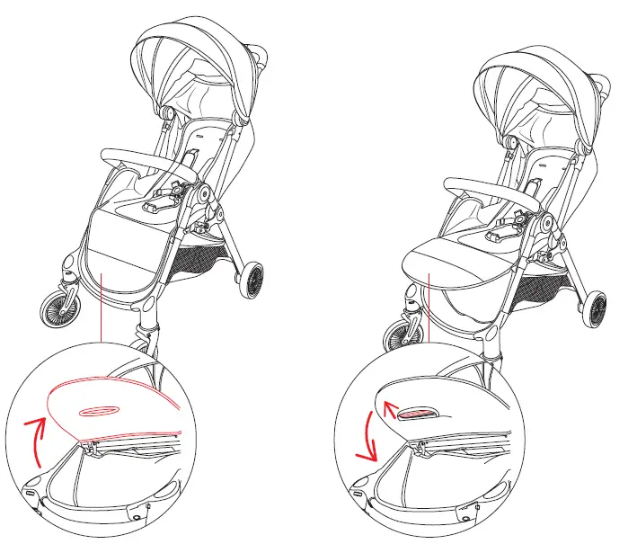 besrey BR-C760 Gravity Fold Stroller-20