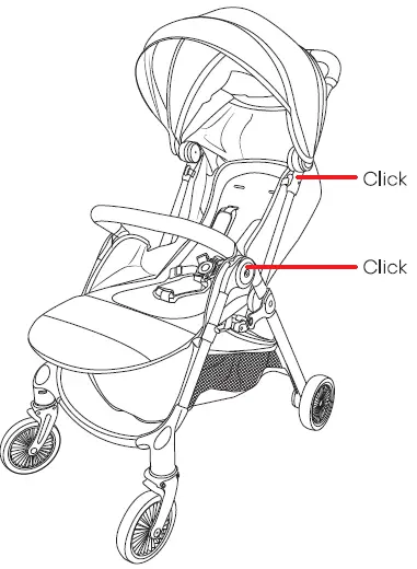 besrey BR-C760 Gravity Fold Stroller-29
