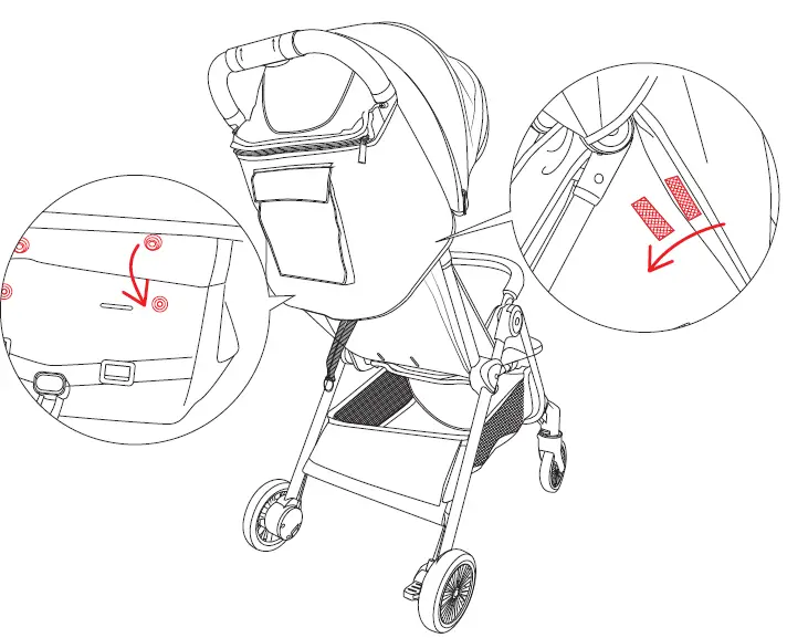 besrey BR-C760 Gravity Fold Stroller-35