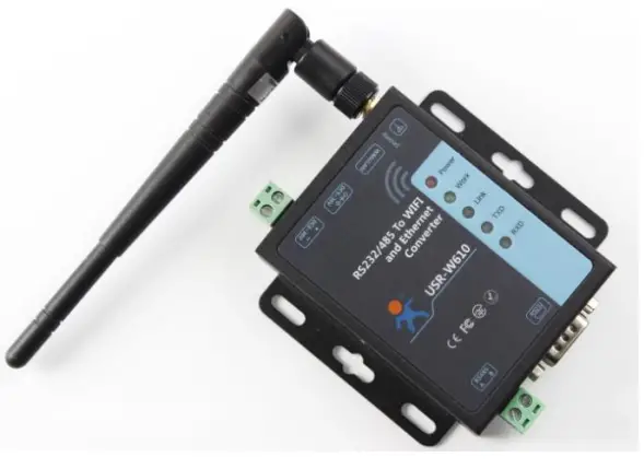 USR IOT USR-W610 Serial Port To Wifi Wireless Serial Server Converter-fig1