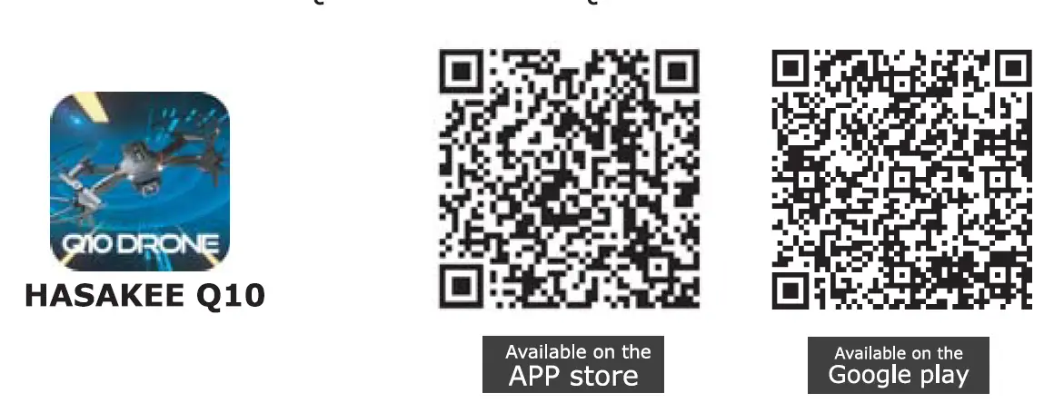 HASAKEE Q10 WiFi Foldable RC Drone 21