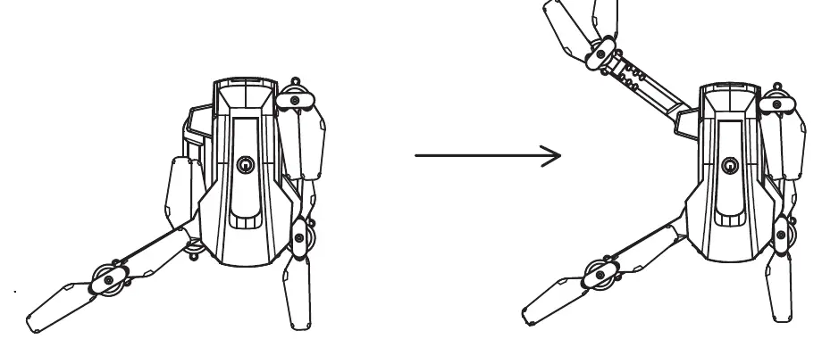 HASAKEE Q10 WiFi Foldable RC Drone 9