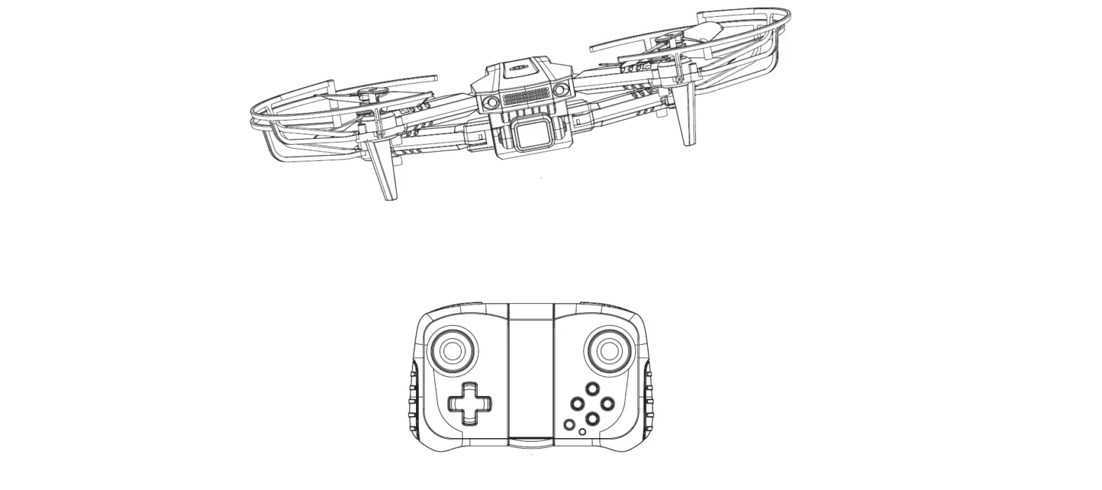 Hasakee Q10 Wifi Foldable Rc Drone User Manual