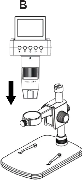 TOOLCRAFT 2373534 USB Microscope Monocular 15