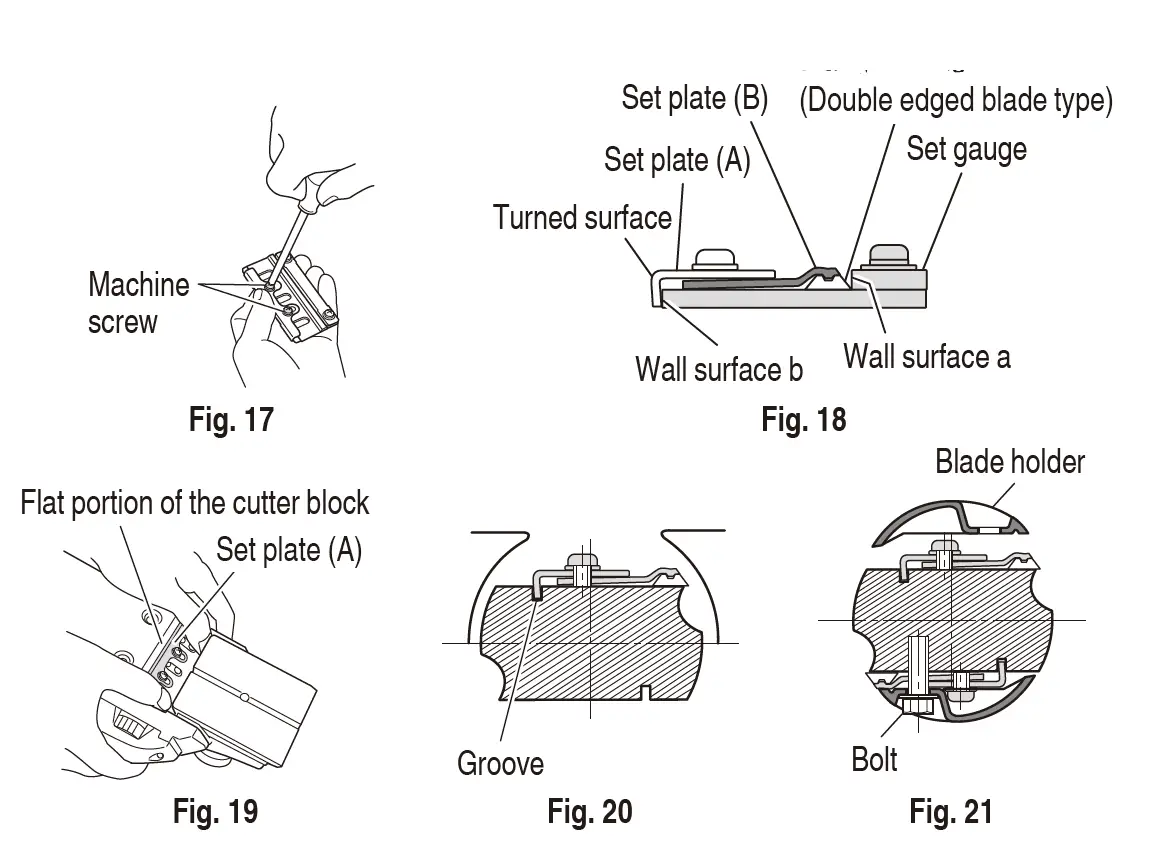 HiKOKI P20SF Cordless Wood Planer fig (11)
