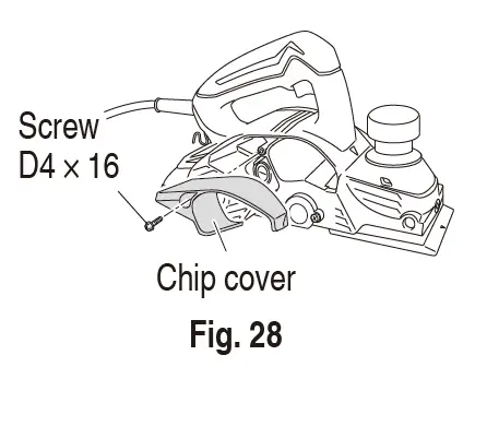 HiKOKI P20SF Cordless Wood Planer fig (17)