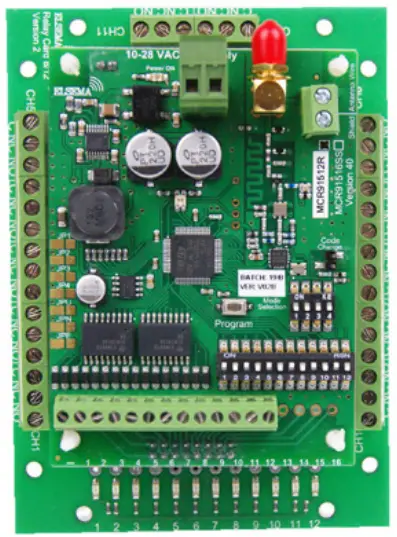 ELSEMA MCR91512SS 12-Channel 915MHz Receiver with Frequency Hopping -