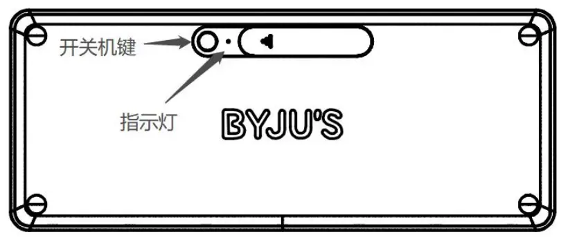 BYJU S BTKPI0 Bluetooth Keyboard -