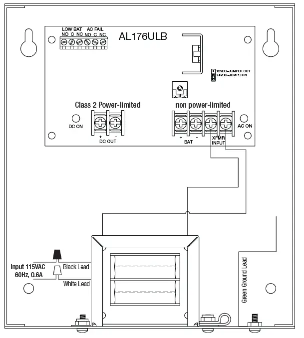 Altronix AL176UL Access Control Power Supply Charger FIG 5