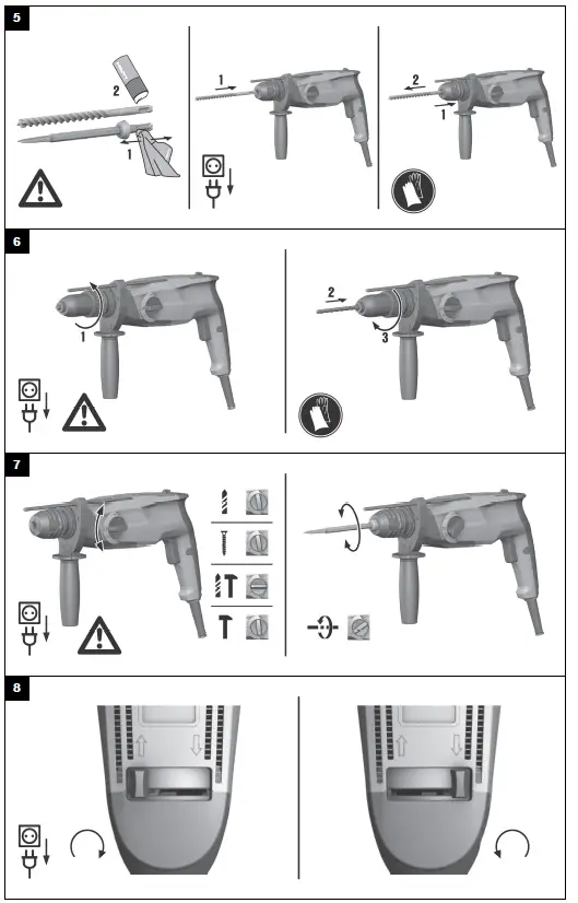 HILTI-TE-3-M,-TE-3-C-Rotary-Hammer-FIG3