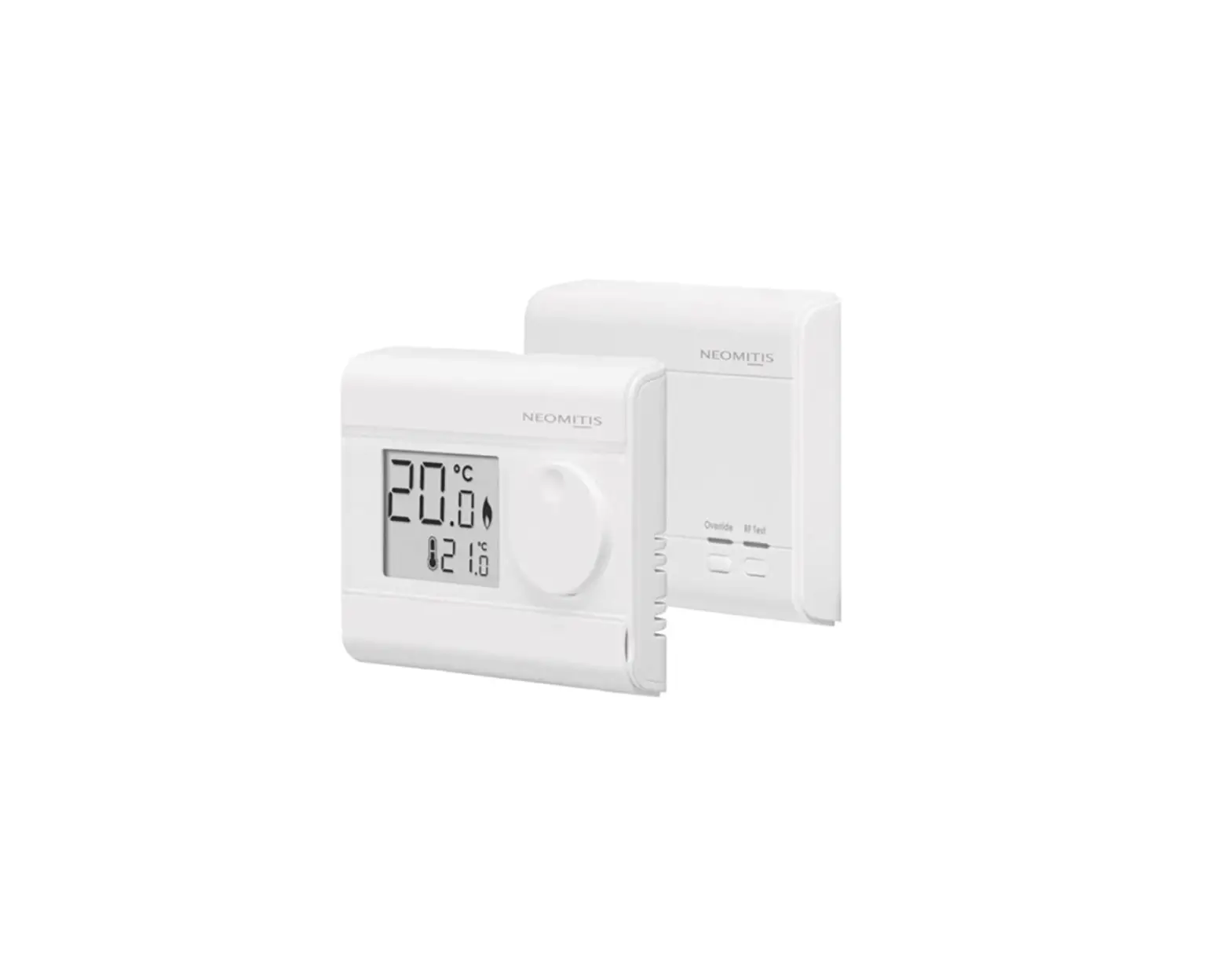 Neomitis Rte7rfbd Wireless Digital 7 Day Programmable Room Thermostat And Receiver Instruction Manual