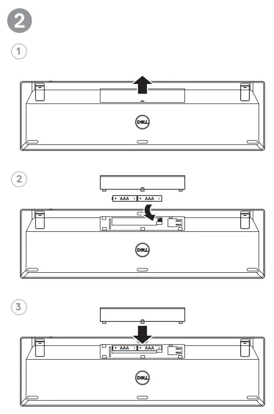 DELL KM5221W Wireless Keyboard and Mouse Combo - Fig 3