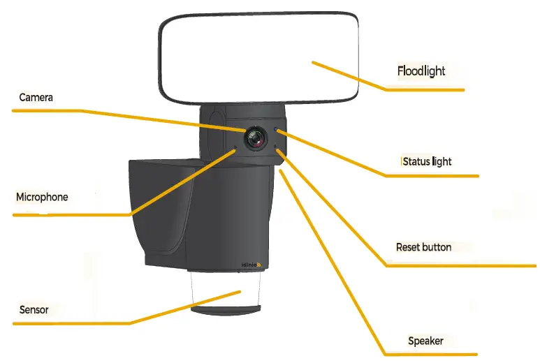 idinio 140155 WIFI Spotlight with Camera-3