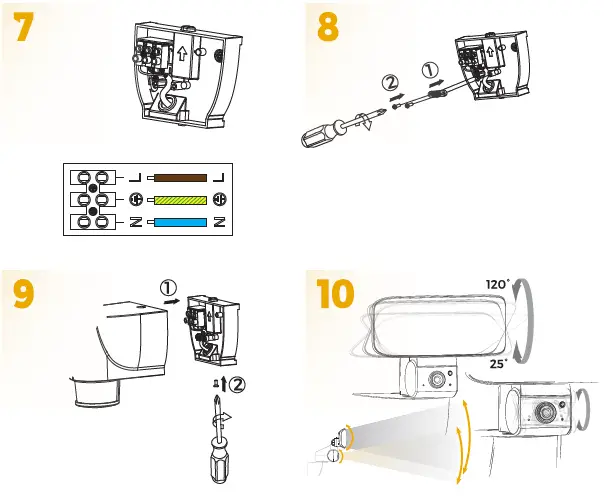 idinio 140155 WIFI Spotlight with Camera-9