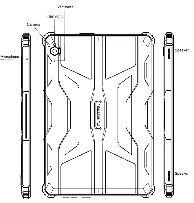 OUKITEL RT1 IP68 Rugged 4G Tablet fig (4)