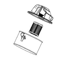 CROWN CMVC-414 ASH Vacuum Cleaner FIG (2)