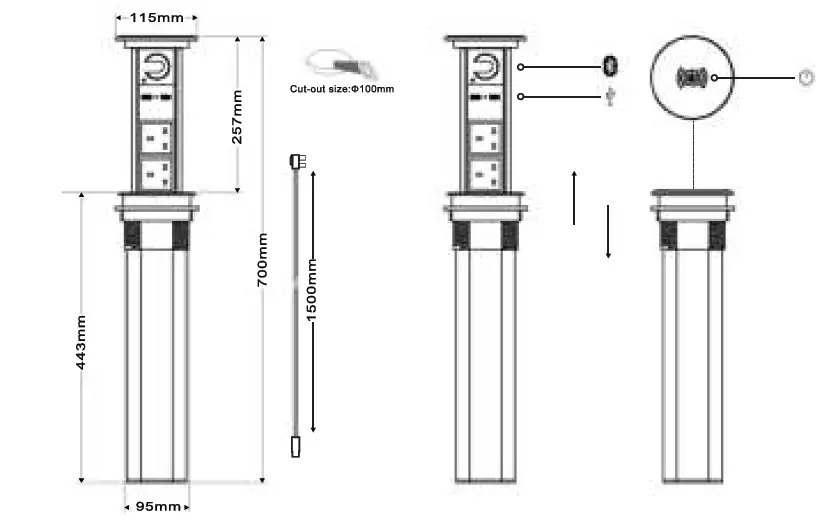 konect-CUL-37800-2-Way-Motorized-Extension-Socket -fig-1