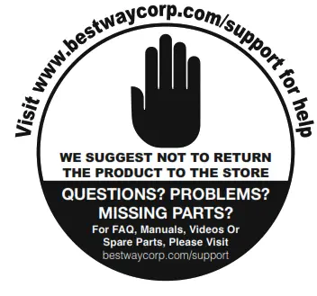 Bestway 57289 Garden Round Swimming Pool - Icon