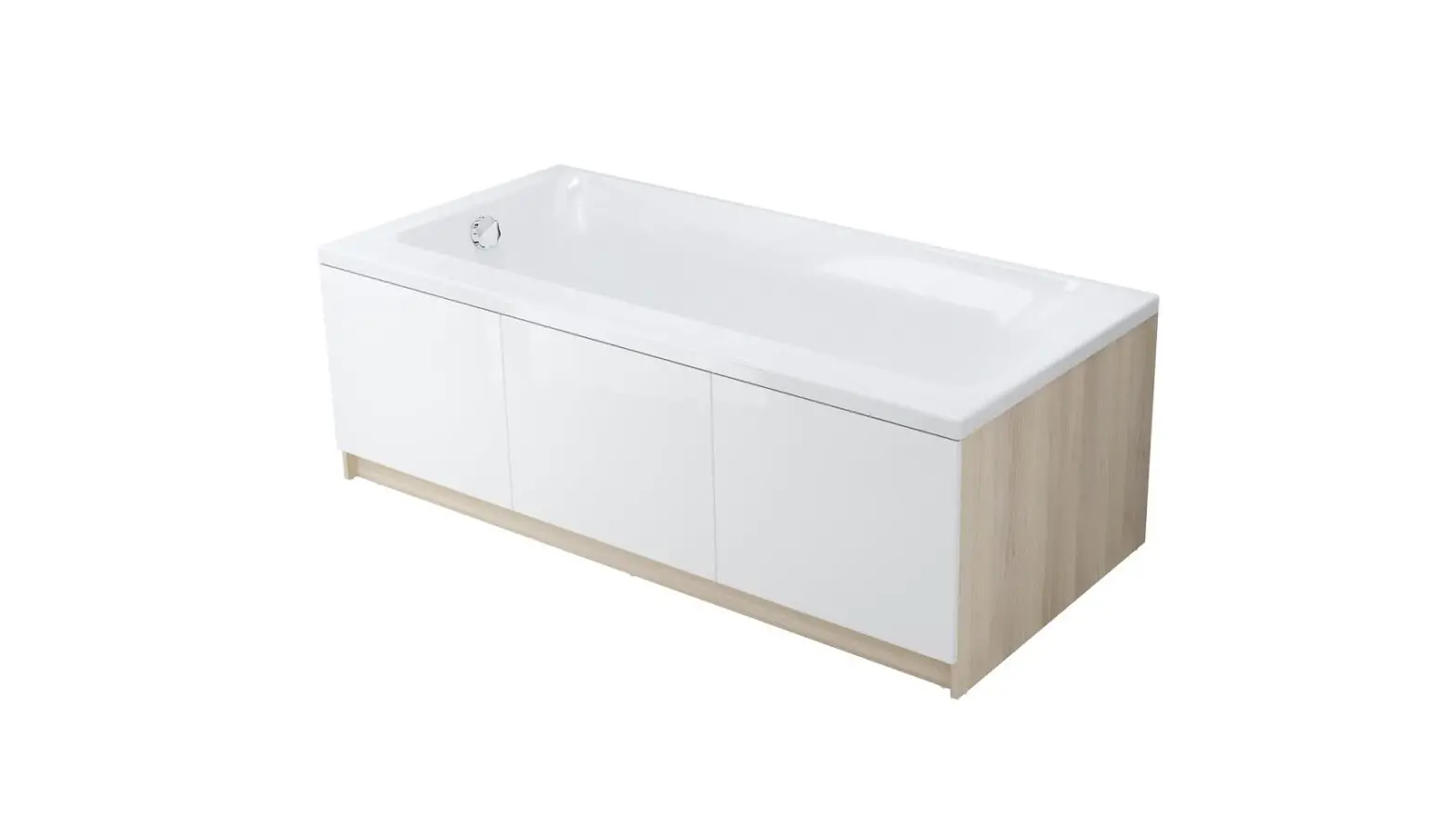 Cersanit Smart 170x80 Bathtub Asymmetric Right Side Instruction Manual
